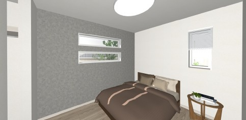 瀬戸町　新築戸建ての完成予想図