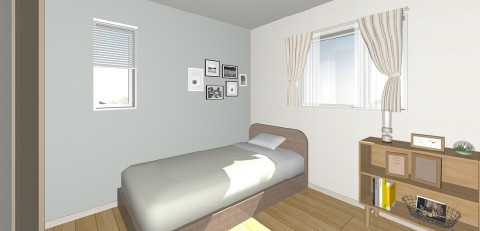 瀬戸町　新築戸建ての完成予想図