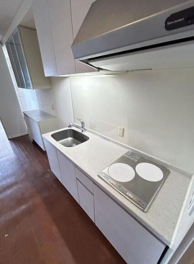 大阪市天王寺区筆ケ崎町の賃貸マンションのキッチン