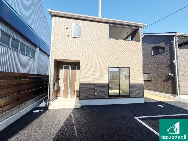 亀岡市千代川町小林　第3期　新築一戸建ての外観|安心の10年保証！外観を美しく保ち、雨水で汚れを落とします！気になることがありましたら、お気軽にお問い合わせください！