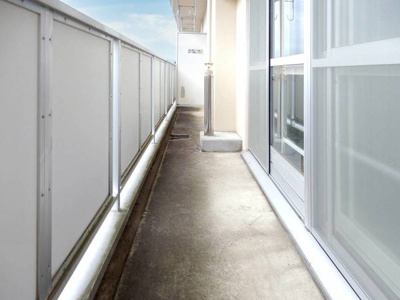 【バルコニー】 | ビレッジハウス西ヶ丘1号棟 | ビレッジハウスの同一物件・同一タイプの間取りの写真です