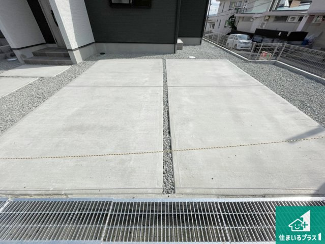 1(土)2(日)現地説明会　奈良市鳥見町　の駐車場|駐車スペース！散水栓があるので、こまめに愛車を洗えます！