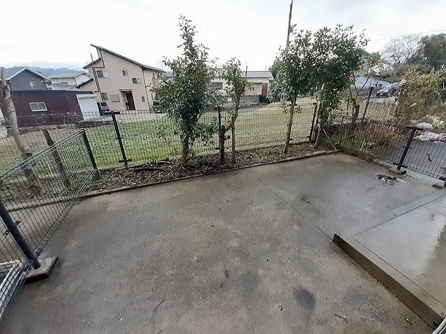 スカイヒルズＢの庭