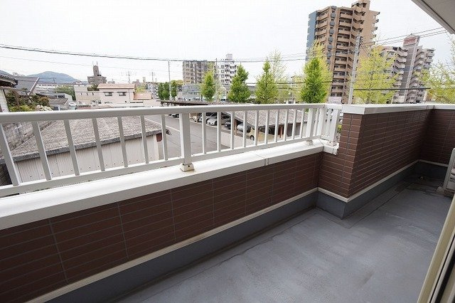エスポワール萩原Ⅱのバルコニー