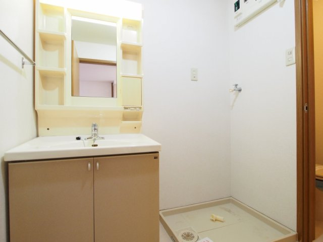 スカイヒルズＢの洗面所