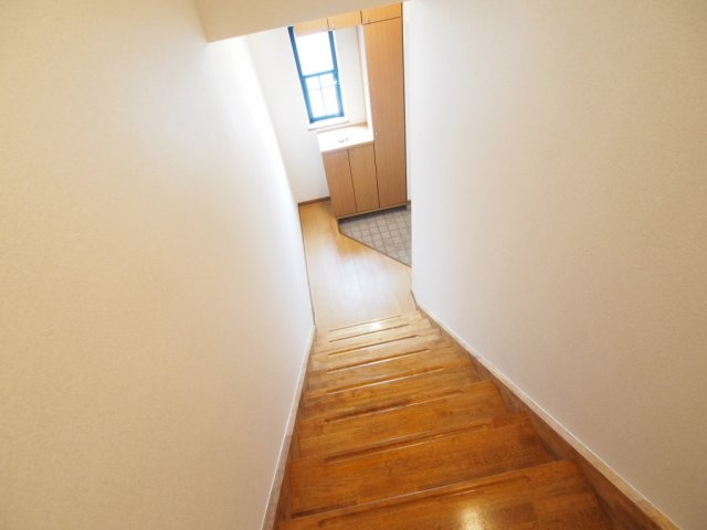 スカイヒルズＢの玄関