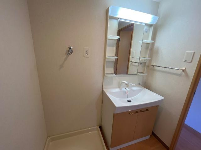 ローズガーデンⅡの洗面所|洗面