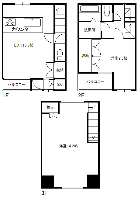 KAPLUS　Ⅰの間取り