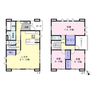 【間取り】 | 収納充実♪オール電化でファミリー向け3LDK！