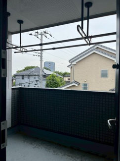 【バルコニー】 | 収納充実♪オール電化でファミリー向け3LDK！