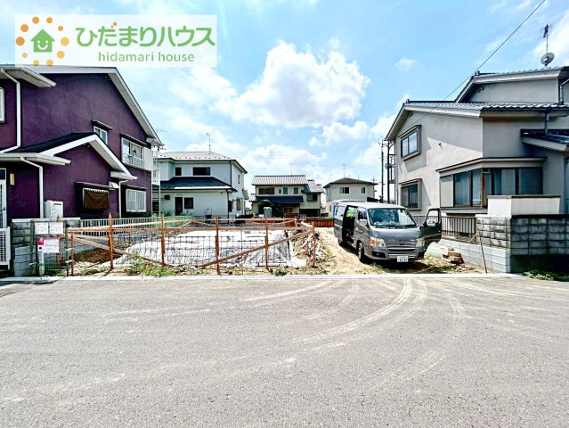 【前面道路含む現地写真】 | つくば市安食第1　新築戸建　1号棟
