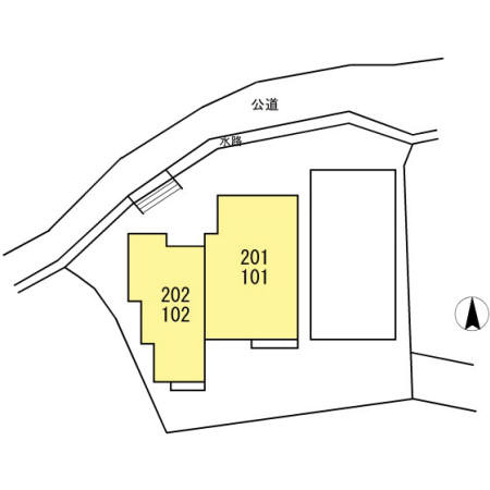 グランツ本郷台の区画図