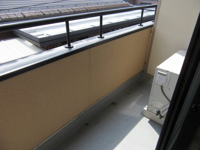 ホープハウスのバルコニー|バルコニー付きです
