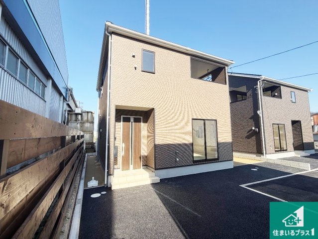 亀岡市千代川町小林　第3期　新築一戸建ての外観|お客様に長く安心して住んでいだだける事にこだわった家づくり！住んでからのアフターサービスにもしっかりと取り組んでいます！