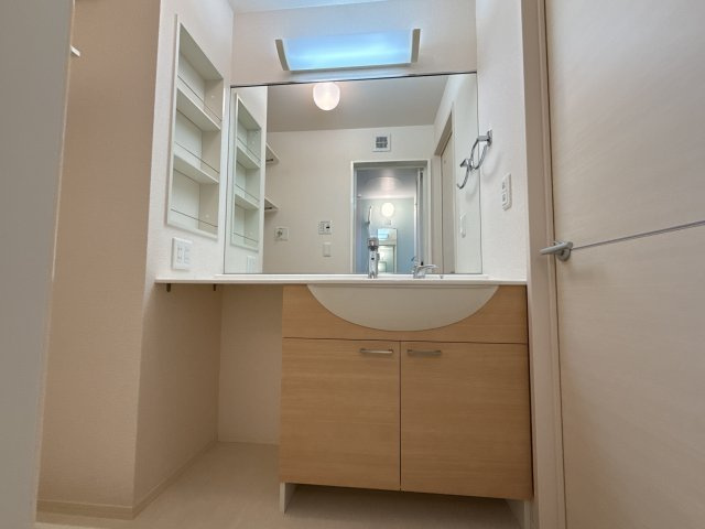 セジュールプランドールＡの洗面所