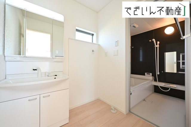 【独立洗面台】 | Cradle garden深谷市武蔵野第2　新築住宅 | ≪3号棟≫
現地(2025年9月撮影)