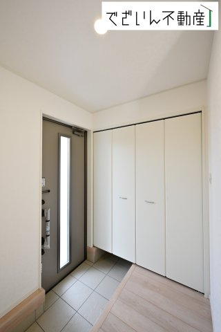 【玄関】 | Cradle garden深谷市武蔵野第2　新築住宅 | ≪3号棟≫
現地(2025年9月撮影)