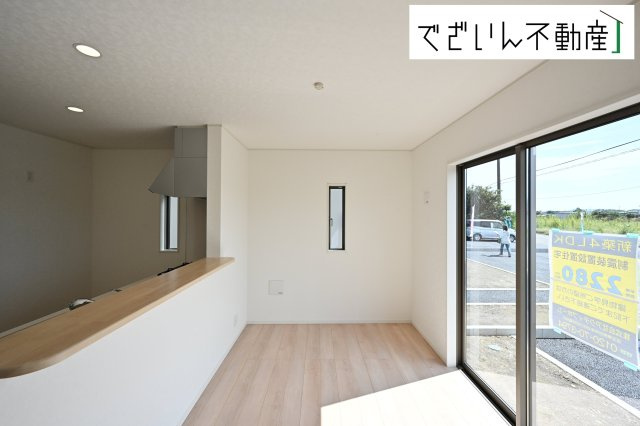 【居間・リビング】 | Cradle garden深谷市武蔵野第2　新築住宅 | ≪3号棟≫
現地(2025年9月撮影)