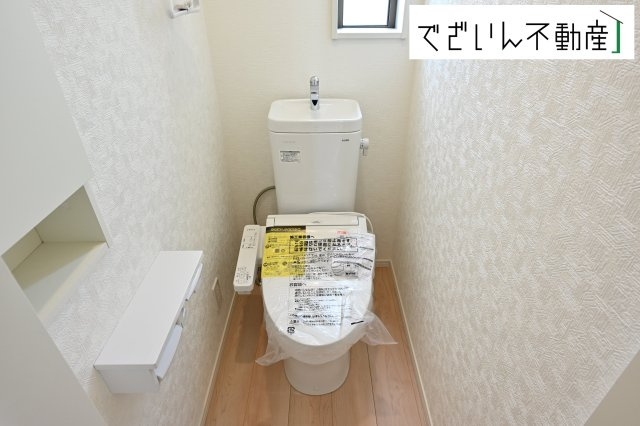 【トイレ】 | Cradle garden深谷市武蔵野第2　新築住宅 | ≪3号棟≫
現地(2025年9月撮影)