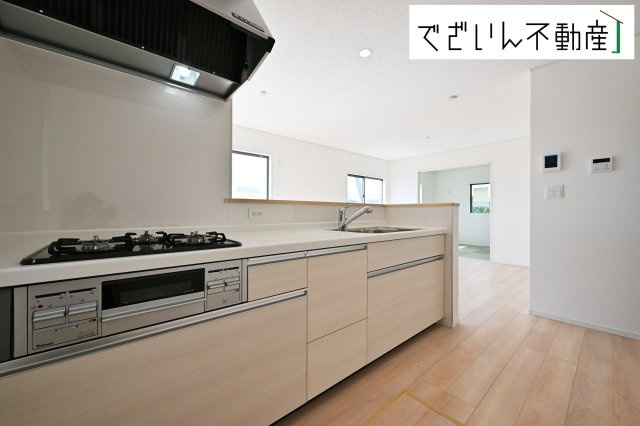 【キッチン】 | Cradle garden深谷市武蔵野第2　新築住宅 | ≪3号棟≫
現地(2025年9月撮影)