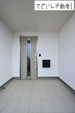 【玄関】 | Cradle garden深谷市武蔵野第2　新築住宅 | ≪3号棟≫
現地(2025年9月撮影)