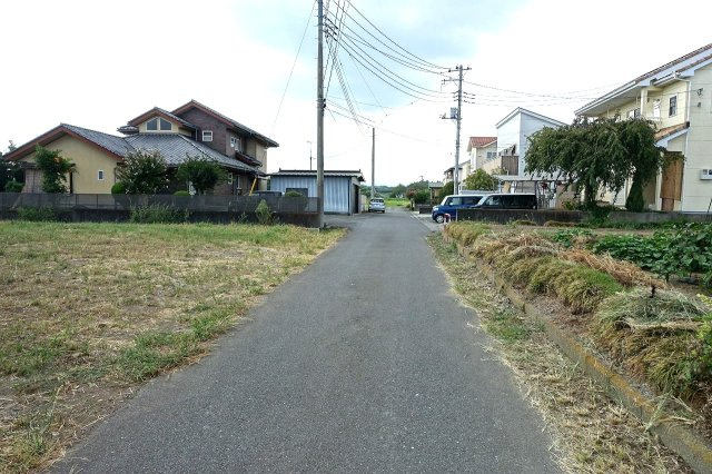 高崎市箕郷町下芝　全４区画分譲地　①の外観|北側道路を東から西方向