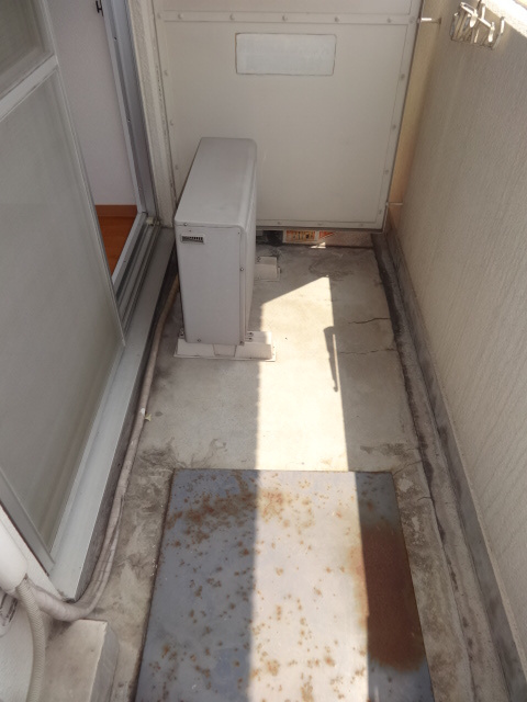 大阪市城東区蒲生１丁目の賃貸マンションのバルコニー