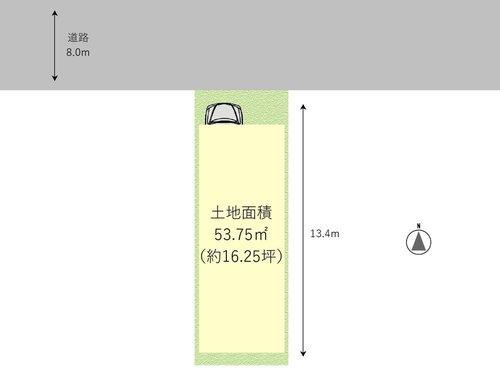 グレース　東成区神路の土地図