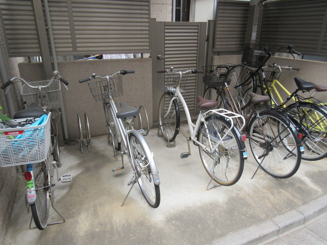 グランメールの駐車場|駐輪スペース