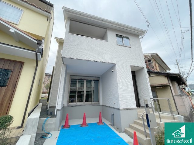 京都市山科区西野山中畑町　第1期　新築一戸建ての外観|お客様に長く安心して住んでいだだける事にこだわった家づくり！住んでからのアフターサービスにもしっかりと取り組んでいます！