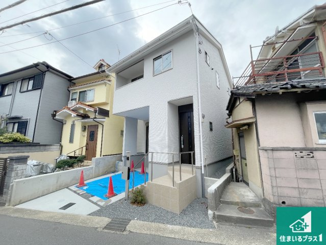 京都市山科区西野山中畑町　第1期　新築一戸建ての外観|お客様に長く安心して住んでいだだける事にこだわった家づくり！住んでからのアフターサービスにもしっかりと取り組んでいます！