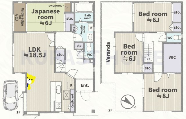京都市西京区大枝南福西町3丁目　中古戸建