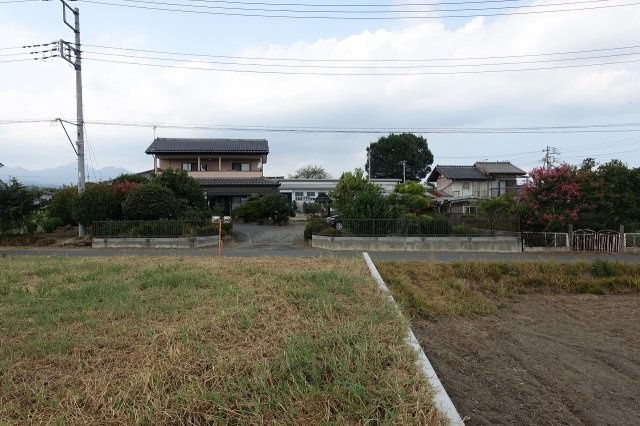高崎市箕郷町下芝　全４区画分譲地　②の外観|東側境界を南から北方向