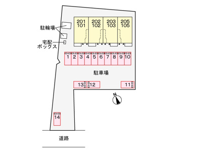 【区画図】 | メゾン・オランジュ