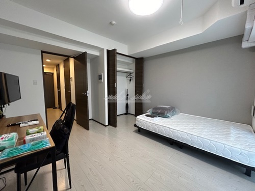 リブマックス仕様の家具家電が入ります。冷蔵庫・電子レンジ 