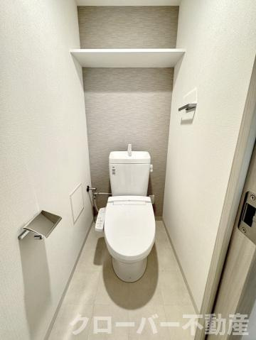 S-RESIDENCE中央町のトイレ