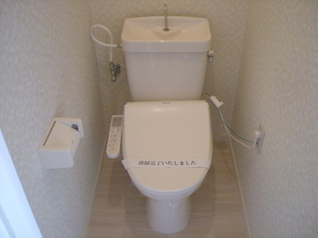 P&Kマンションのトイレ|コンパクトで使いやすいトイレです
