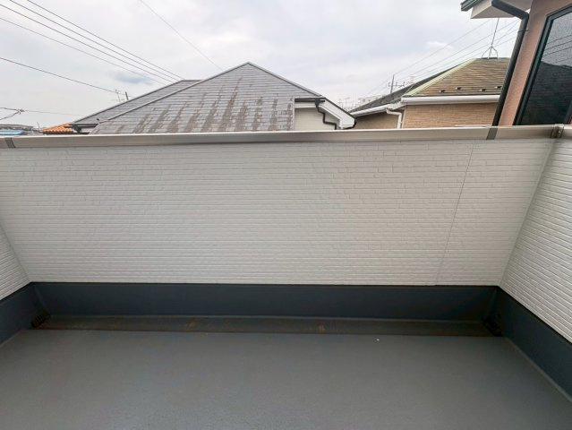 狭山市狭山台4丁目　新築分譲　西武新宿線『狭山市駅』徒歩27分　【狭山台小学区】のバルコニー