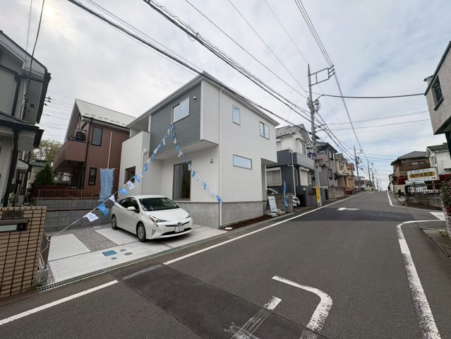 狭山市狭山台4丁目　新築分譲　西武新宿線『狭山市駅』徒歩27分　【狭山台小学区】の前面道路含む現地写真
