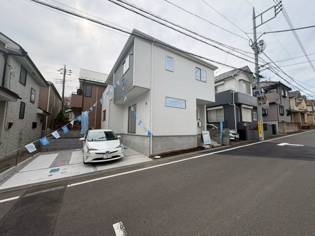 狭山市狭山台4丁目　新築分譲　西武新宿線『狭山市駅』徒歩27分　【狭山台小学区】の前面道路含む現地写真