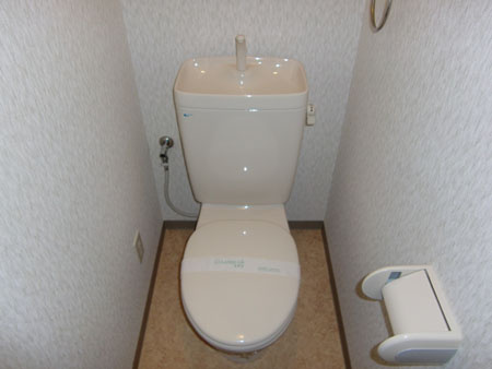 泉大津市池浦町４丁目のハイツのトイレ|ゆったりとした空間のトイレです