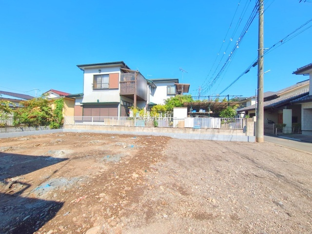 【新築分譲住宅】川越市山田の前面道路含む現地写真