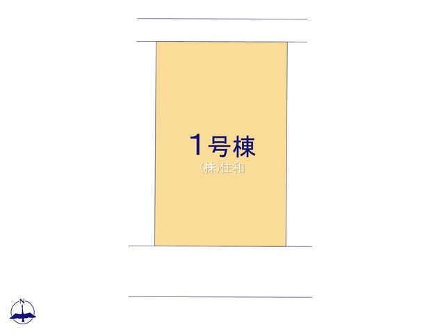 【新築分譲住宅】川越市山田の区画図