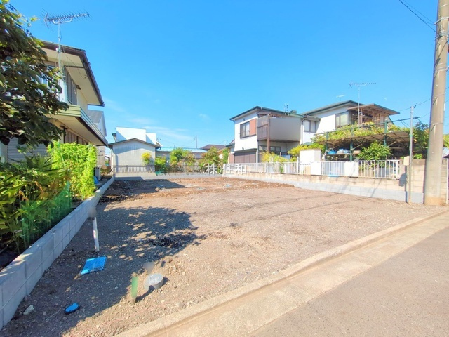 【新築分譲住宅】川越市山田の前面道路含む現地写真