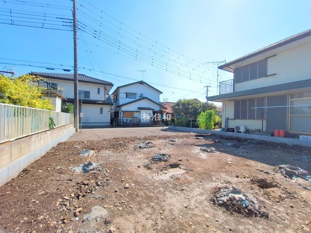 【新築分譲住宅】川越市山田の前面道路含む現地写真