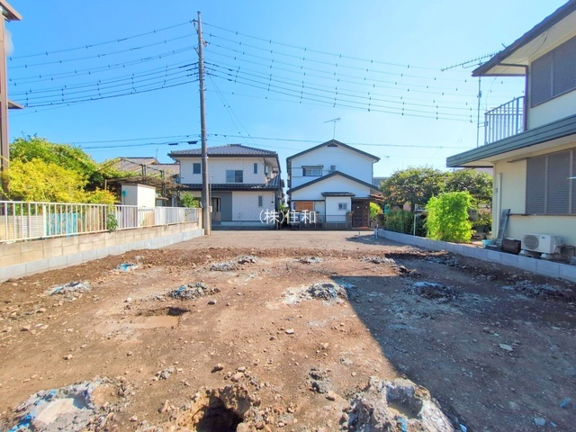 【新築分譲住宅】川越市山田の前面道路含む現地写真