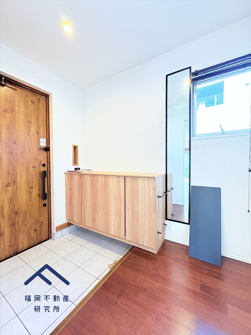 太宰府市五条１丁目　戸建ての玄関