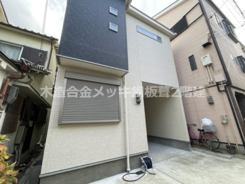 仁和寺町　未入居一戸建ての構造・工法・仕様|木造合金メッキ鋼板葺2階建て
■物件内覧・資金計画相談・住宅ローン相談、リフォーム相談、お問合せ受付中■
※当日・翌日のご内覧、ご相談はお電話でのお問合せがスムーズです！