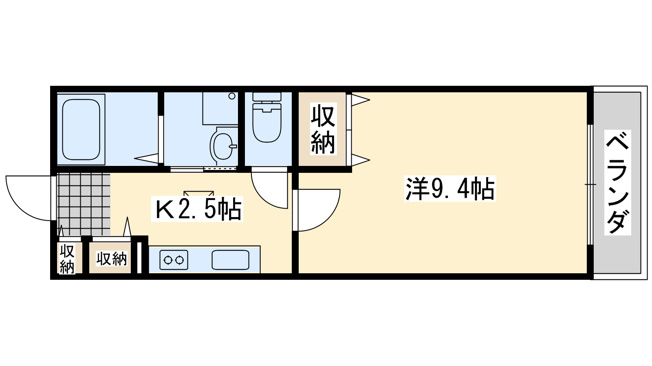 【間取り】 | グレイス旭