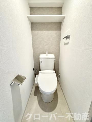 S-RESIDENCE中央町のトイレ